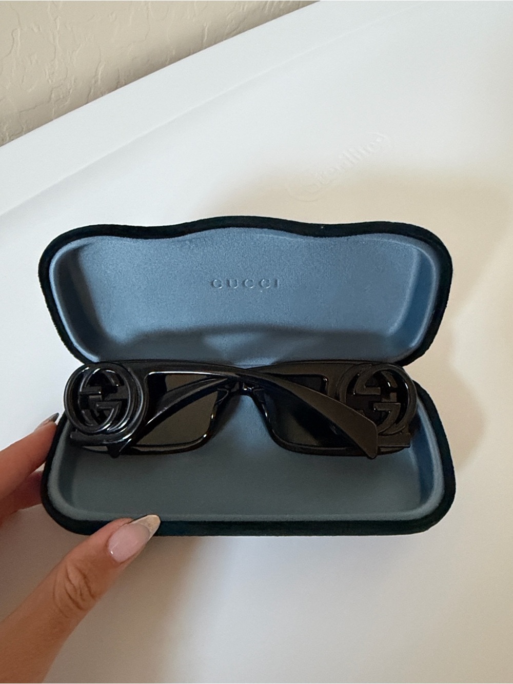 Gucci Black Logo Sunglasses women’s